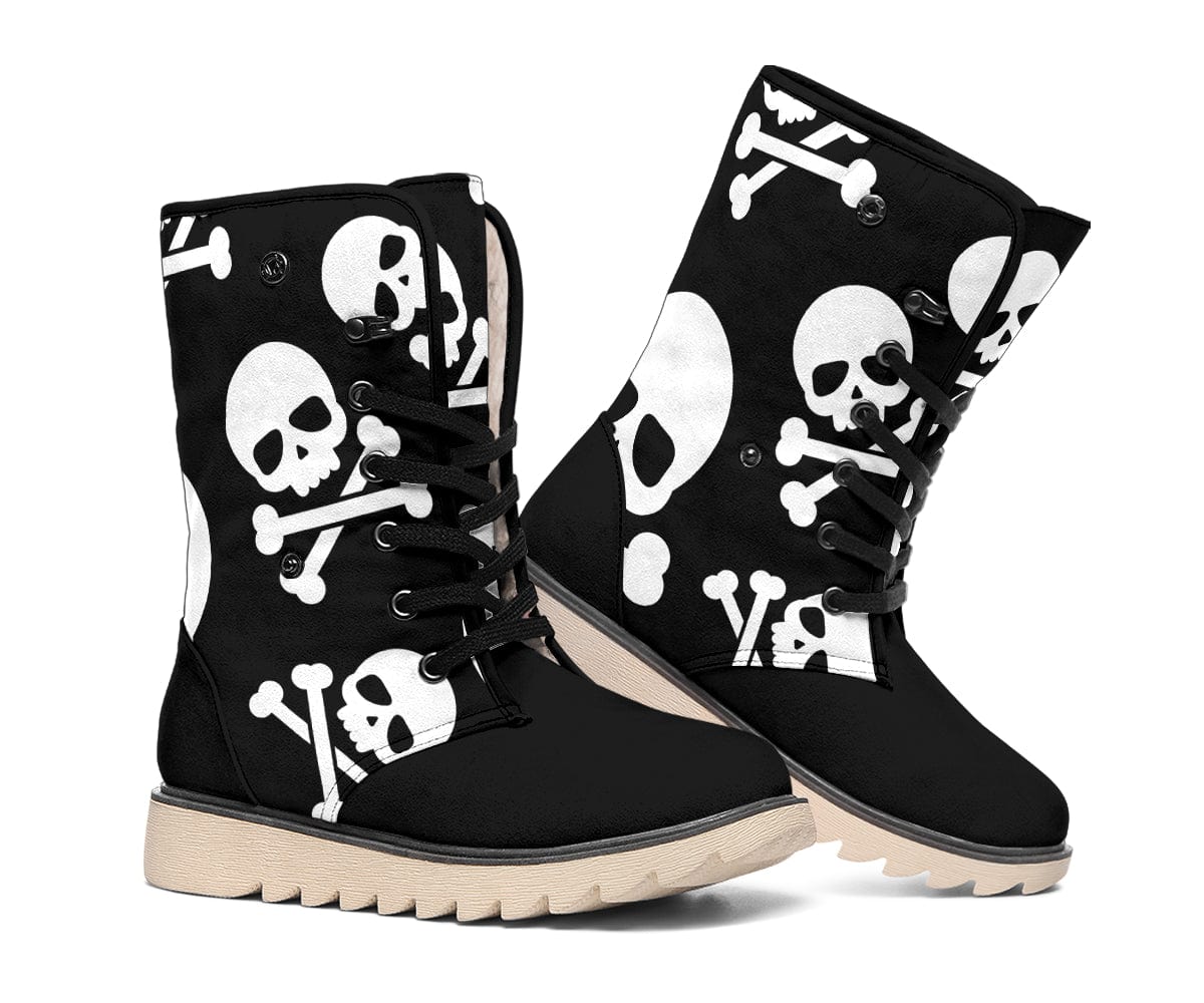 Shoes Skull & Crossbones Winter  Boots