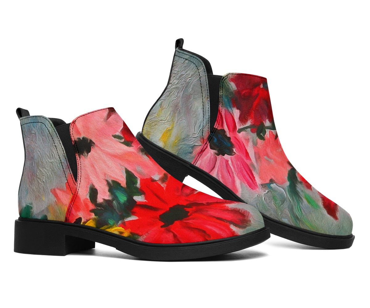 Shoes The Crystal Vase Fashion Boots from Fine Art Painting