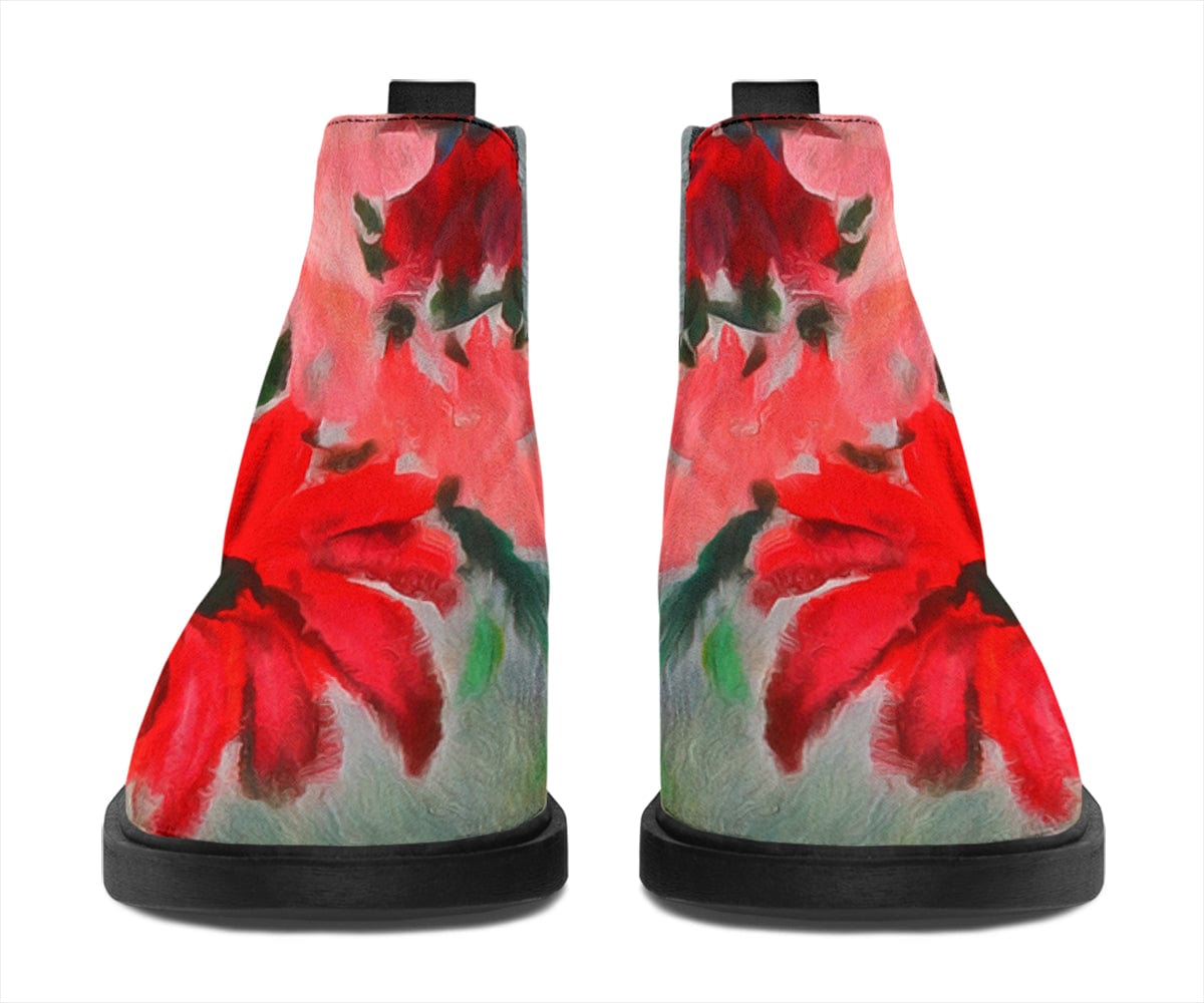 Shoes The Crystal Vase Fashion Boots from Fine Art Painting