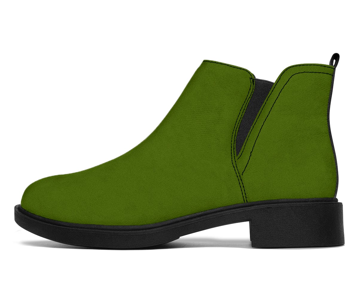 Shoes Vegan Green Fashion Boots
