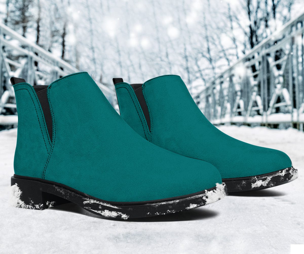 Shoes Vegan Teal Fashion Boots