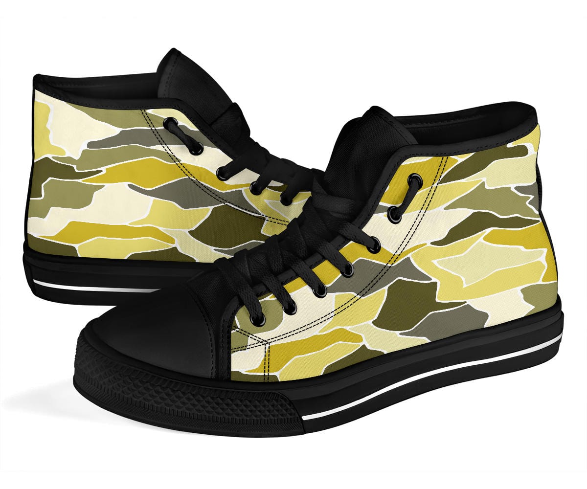 Shoes Yellow Mosaic - High Tops