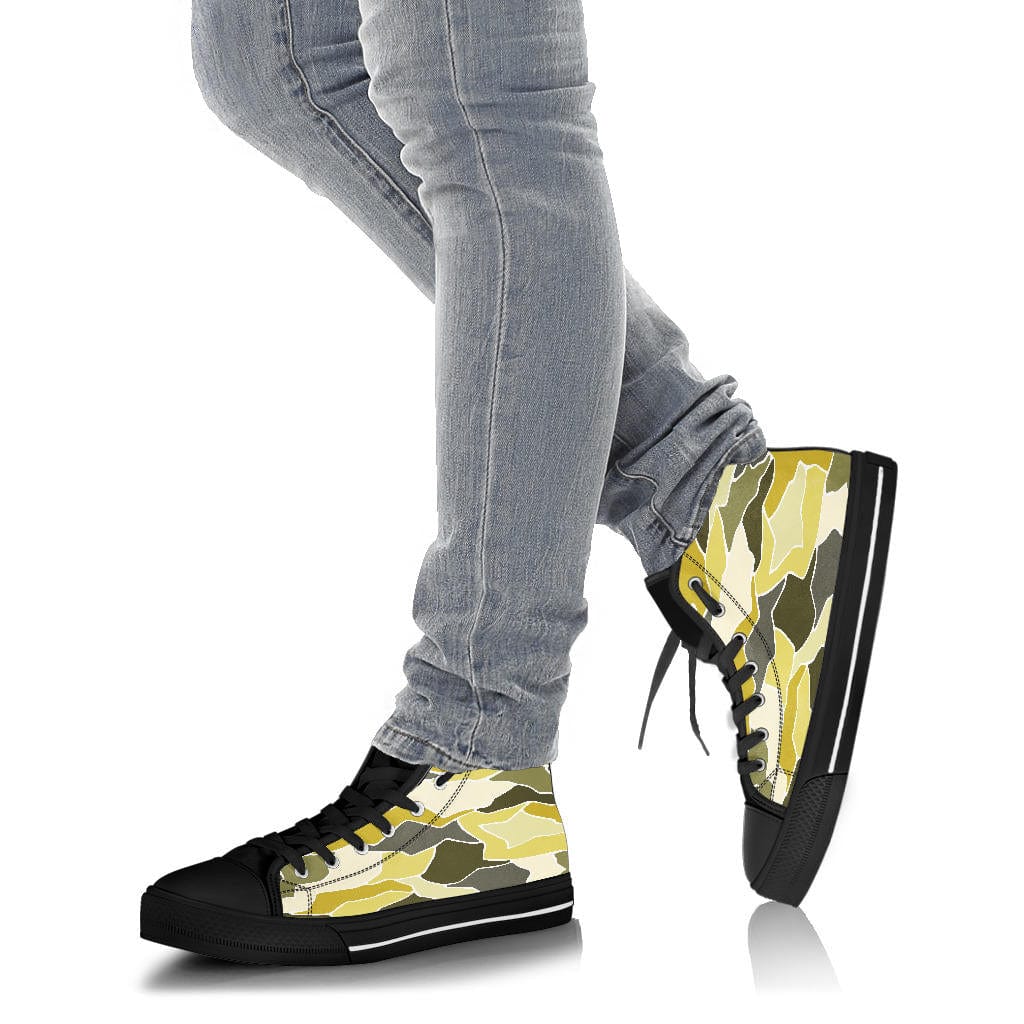 Shoes Yellow Mosaic - High Tops