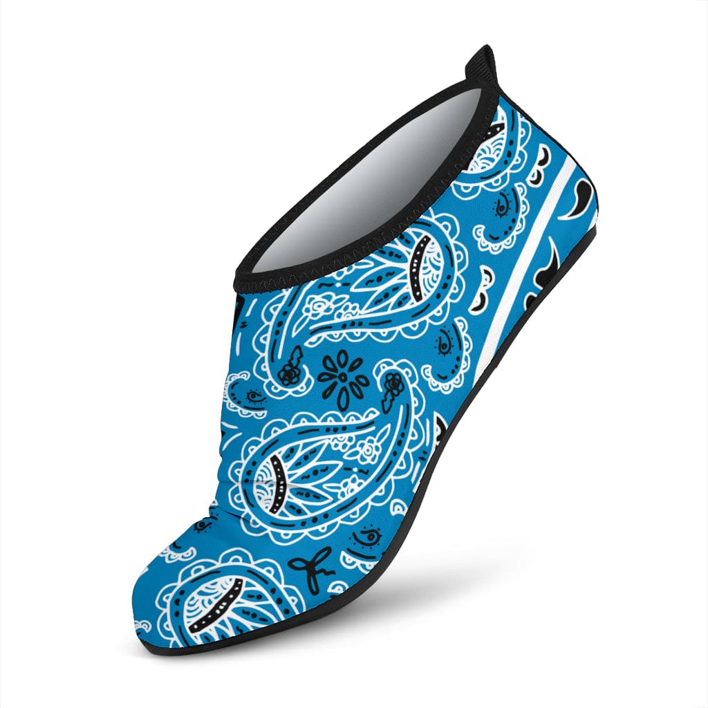 Sky Blue Bandana Aqua Shoes