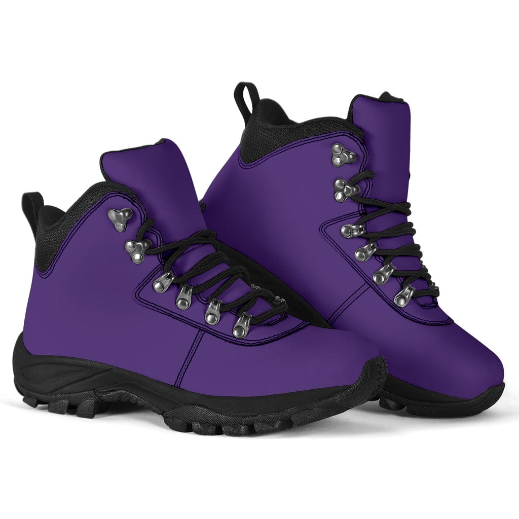 Solid Purple - Alpine Boots Shoezels™