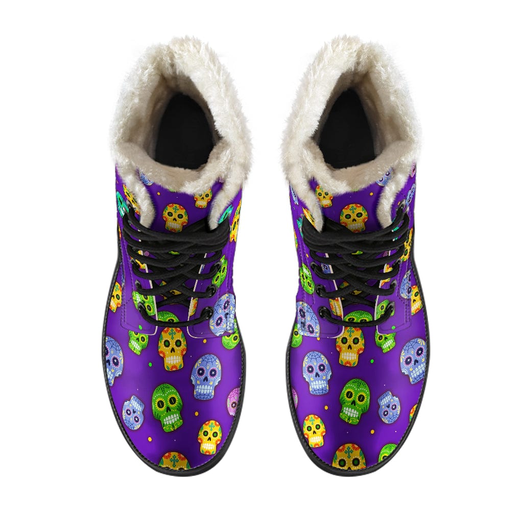 Sugar Skulls - Cosy Boots Shoezels™