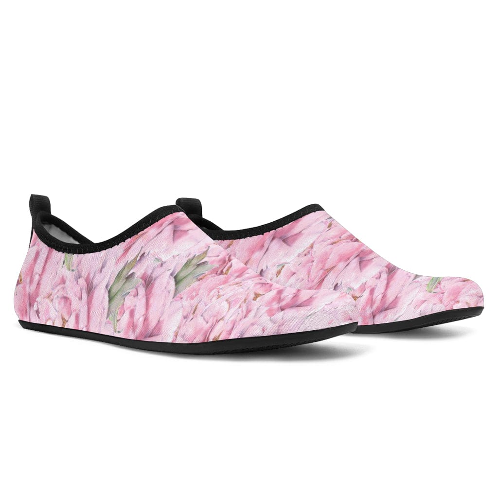 Summer Blooms Aqua Shoes