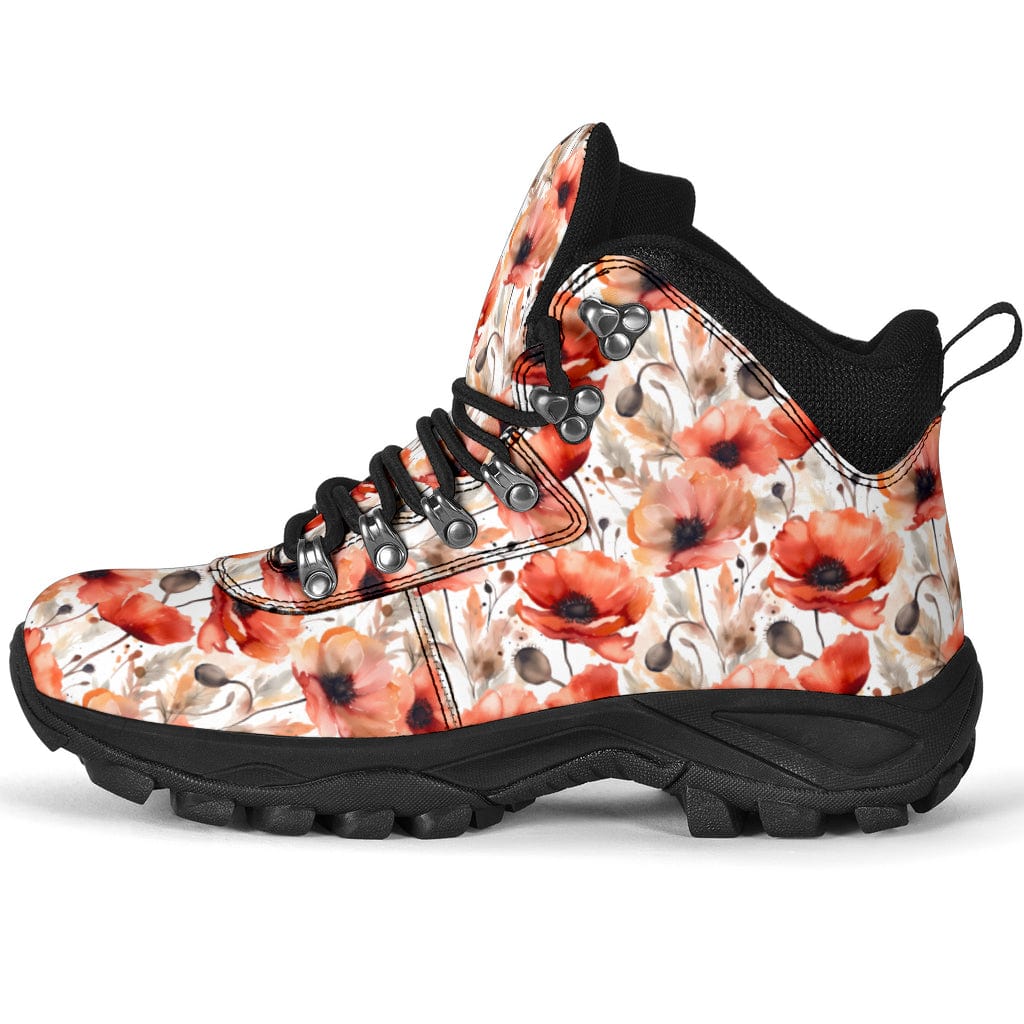 Poppies - Power Boots Women's Alpine Boots - Poppies - Power Boots / US5.5 (EU36) Shoezels™