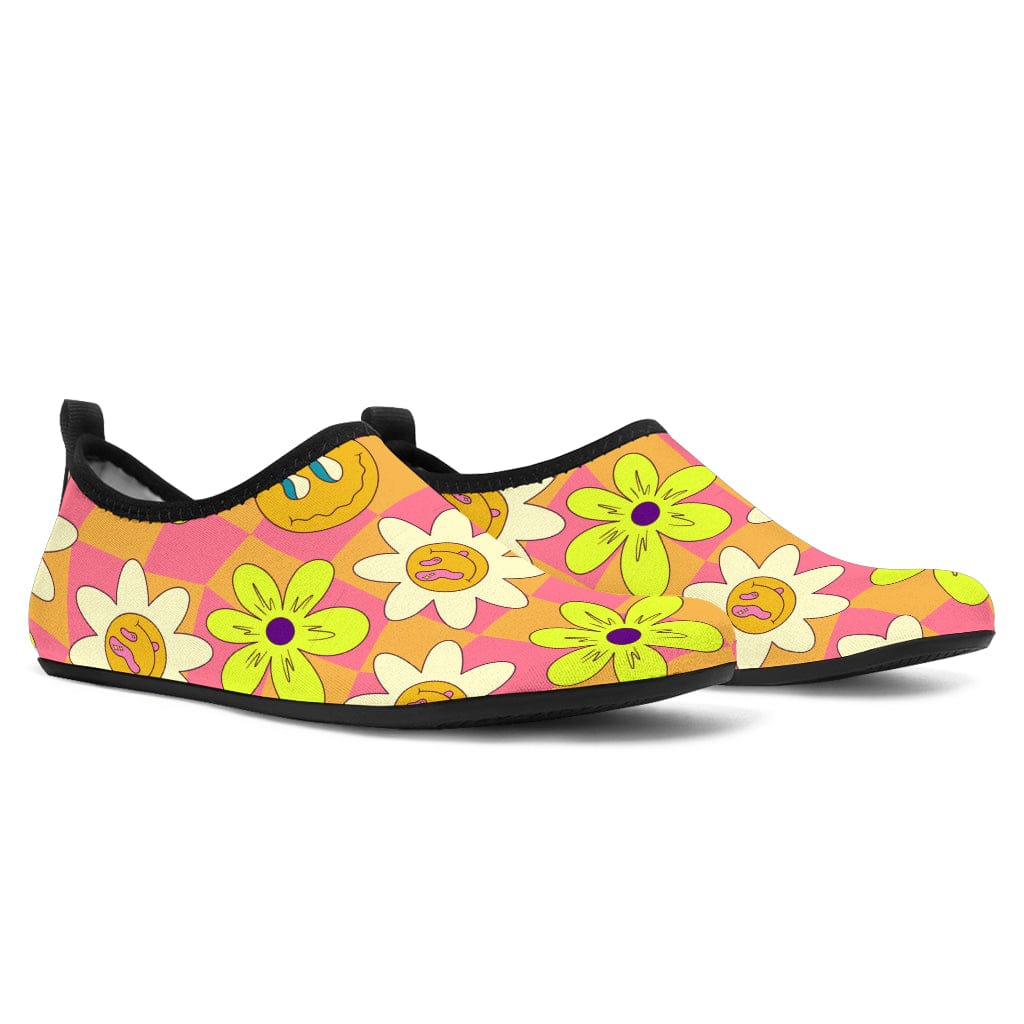 Crazy Flowers - Aqua Shoes Women's Aqua Shoes - Crazy Flowers - Aqua Shoes / US 3-4 / EU34-35 Shoezels™
