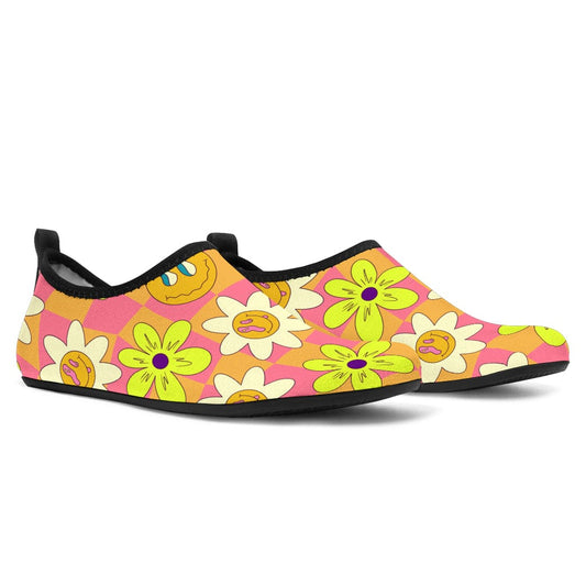 Crazy Flowers - Aqua Shoes Women's Aqua Shoes - Crazy Flowers - Aqua Shoes / US 3-4 / EU34-35 Shoezels™