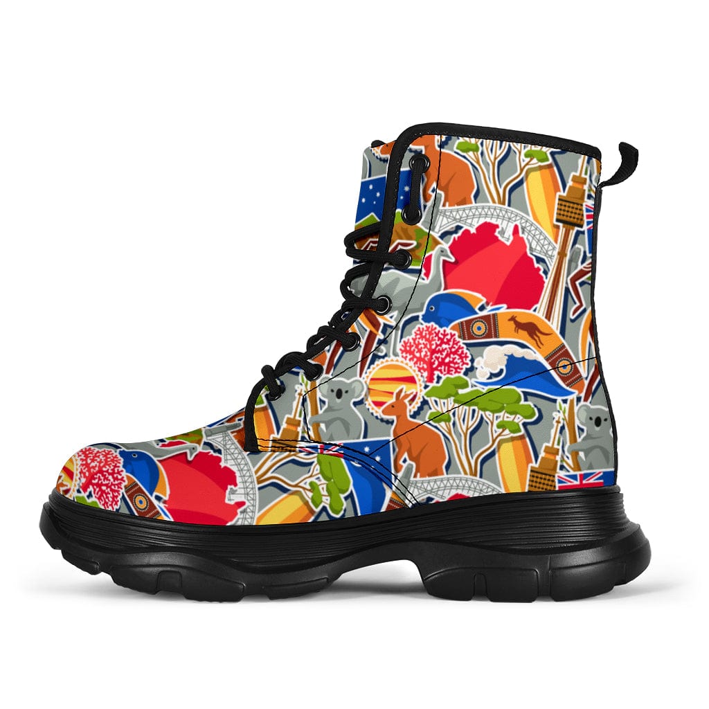 Australiana - Chunky Boots Women's Chunky Boots - Australiana - Chunky Boots / US5 (EU35) Shoezels™