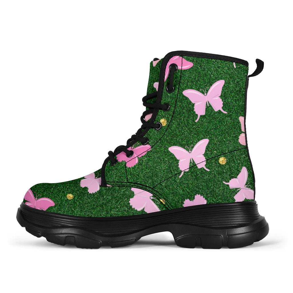 Butterfly - Chunky Boots Women's Chunky Boots - Butterfly - Chunky Boots / US5 (EU35) Shoezels™
