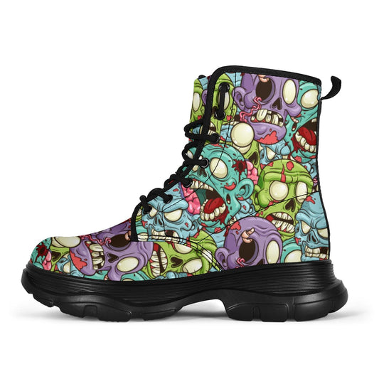 Zombie - Chunky Boots Women's Chunky Boots - Zombie - Chunky Boots / US5 (EU35) Shoezels™