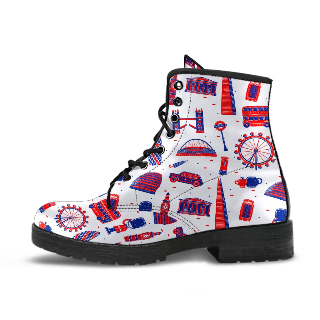 London - Urban Boots Women's Leather Boots - Black - London - Urban Boots / US5 (EU35) Shoezels™