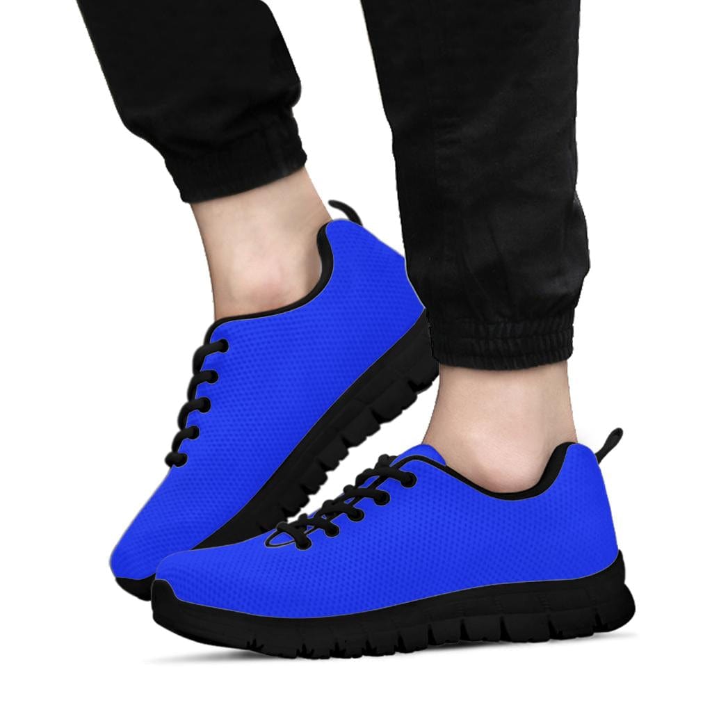 Electric Blue (Black or White Sole) - Sneakers Women's Sneakers - Black - Electric Blue (Black) - Sneakers / US5 (EU35) Shoezels™