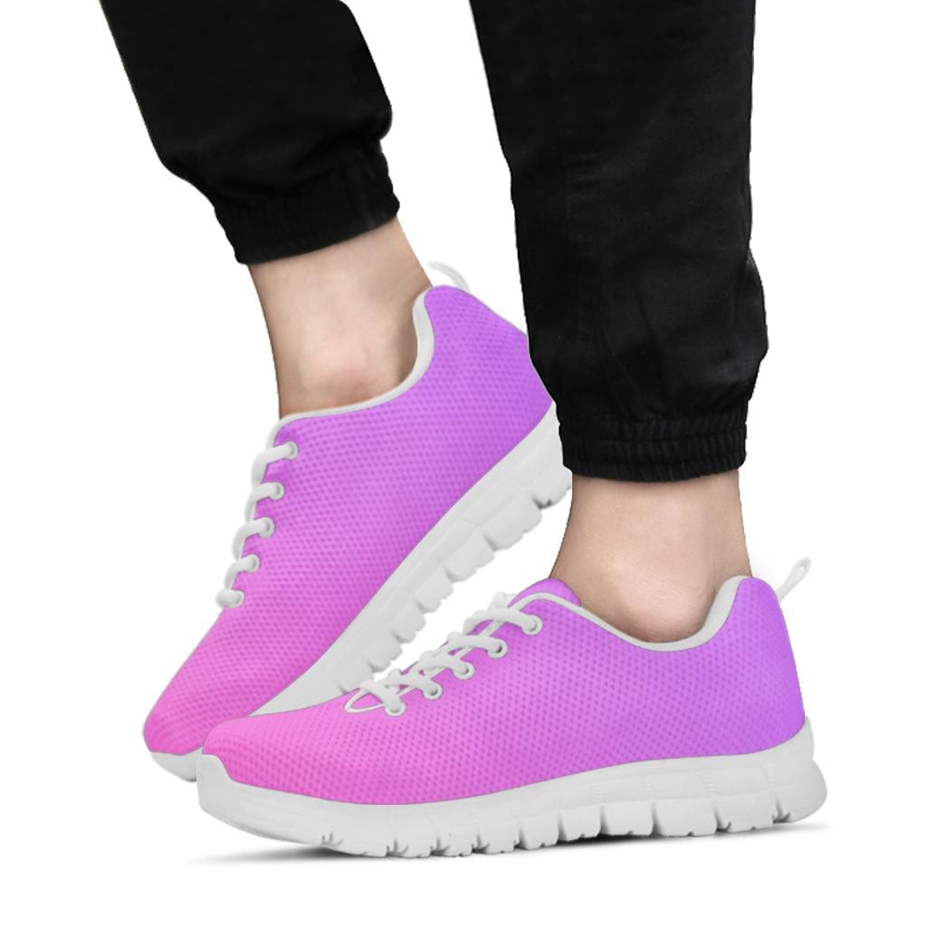 Shades of Pink - Sneakers Women's Sneakers - White - Shades of Pink - Sneakers / US5 (EU35) Shoezels™