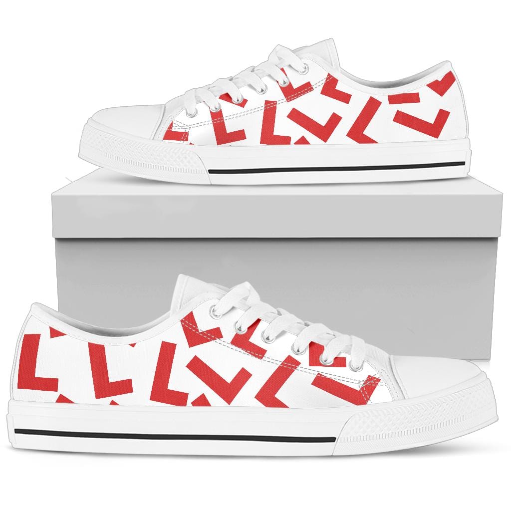 Learner - Low Tops Womens Low Top - White - Learner - Low Tops - White / US5.5 (EU36) Shoezels™