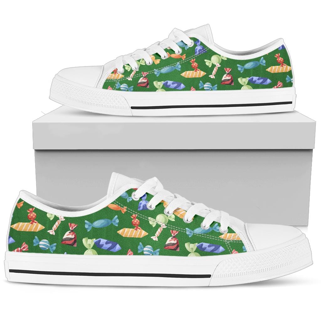 Lollies - Low Tops (White or Black Sole) Womens Low Top - White - Lollies - Low Tops (White) / US5.5 (EU36) Shoezels™