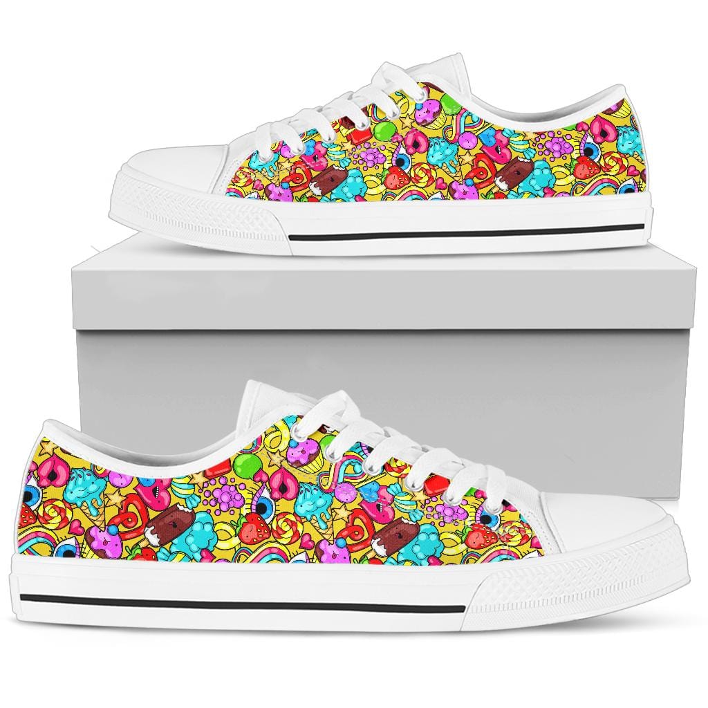 Sweet Things - Low Tops Womens Low Top - White - Sweet Things - Low Tops / US5.5 (EU36) Shoezels™