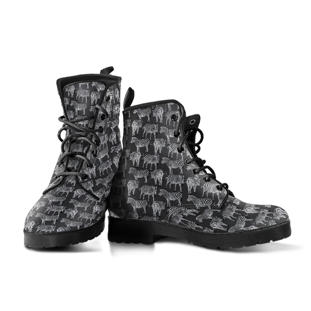 Zebra Black - Urban Boots Shoezels™